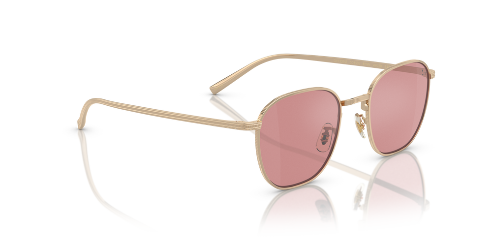 Oliver Peoples Rynn con montura Oro y lentes Violeta - El 3