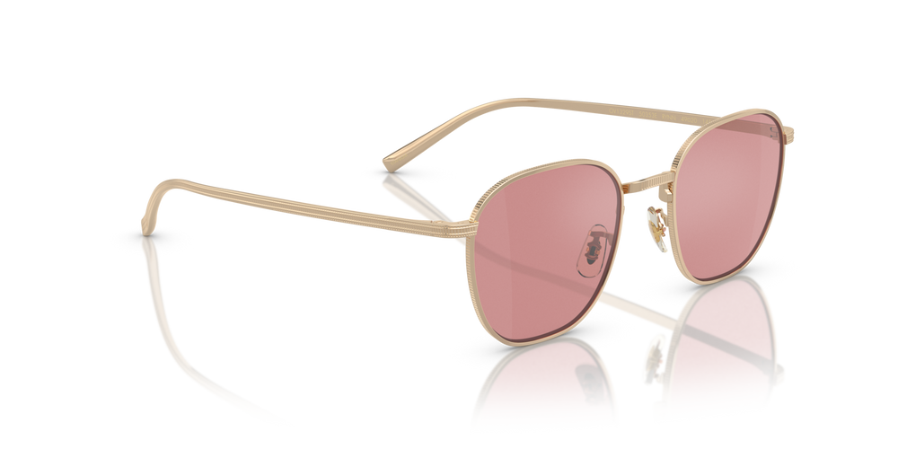 Oliver Peoples Rynn with Gold frame and Violet lenses - image 3