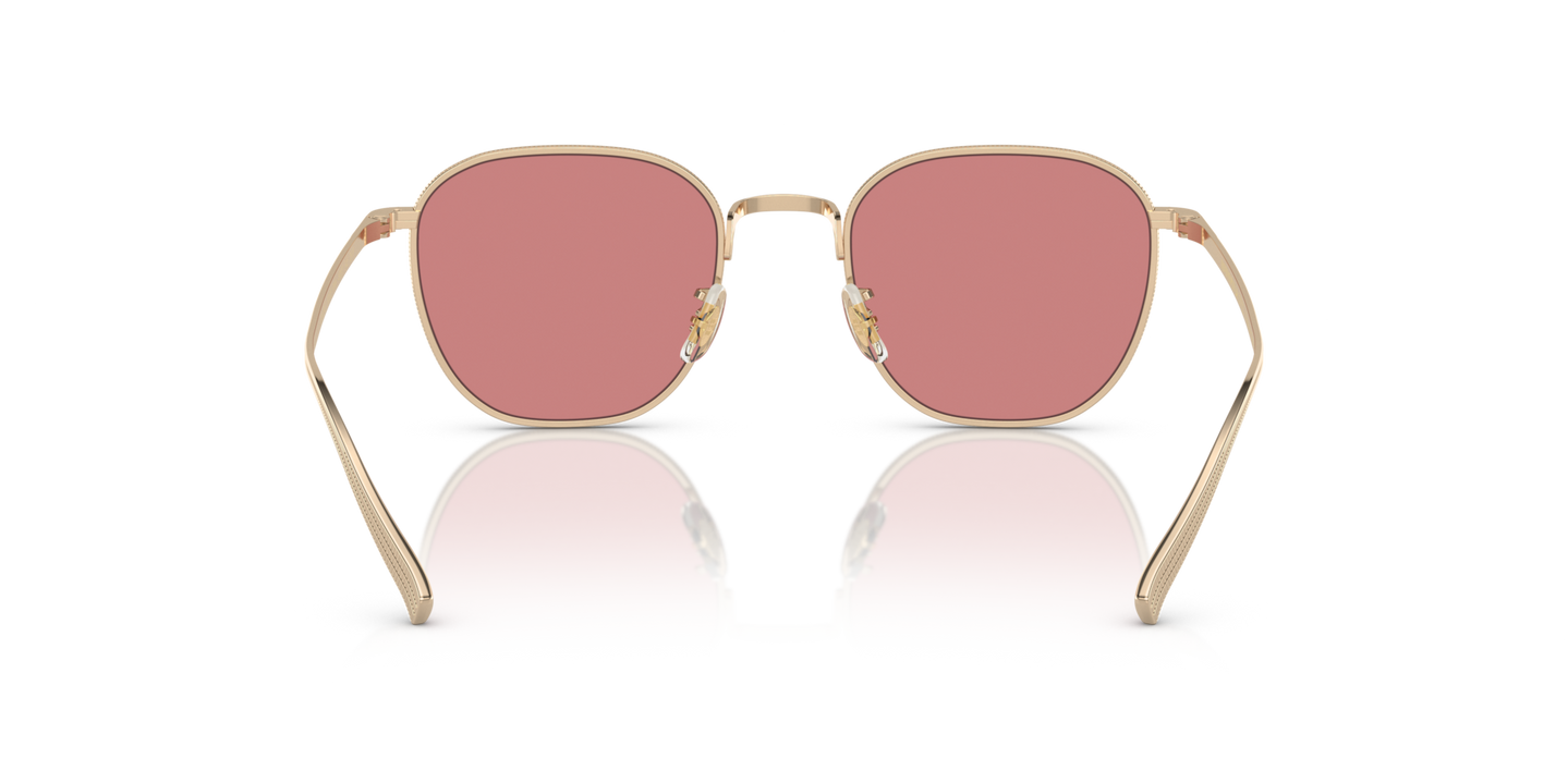 Oliver Peoples Rynn con montatura Oro e lenti  Viola - Immagine Naselli