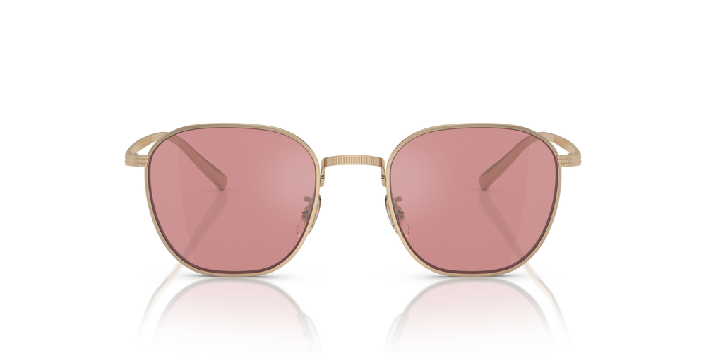 Oliver Peoples Rynn avec une monture Or et des verres Violet - image 2