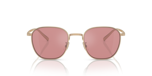 Oliver Peoples Rynn with Gold frame and Violet lenses - image 2