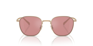 Oliver Peoples Rynn con montura Oro y lentes Violeta - El 2