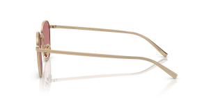 Oliver Peoples Rynn con montura Oro y lentes Violeta - El 4