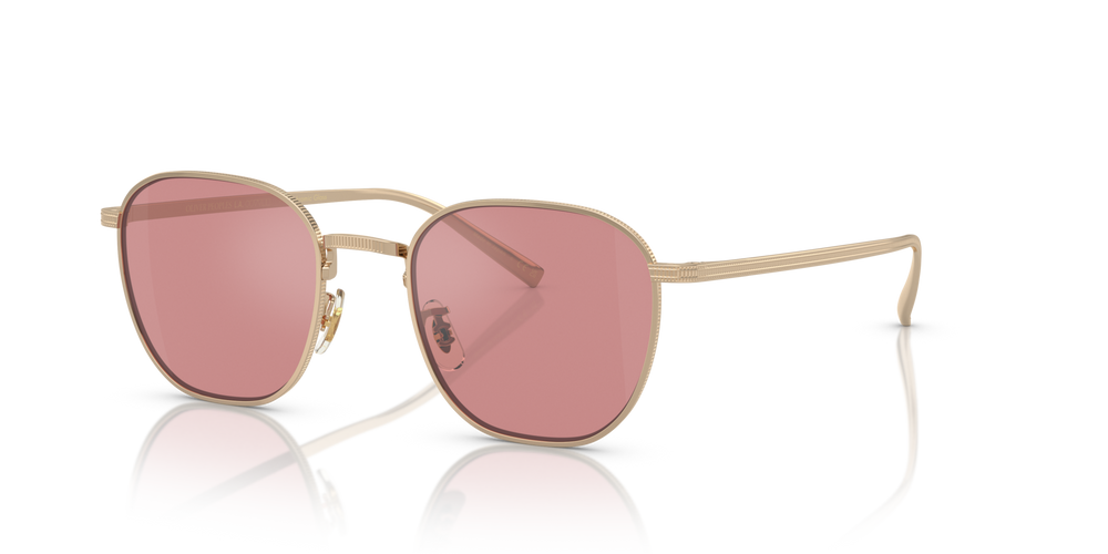 Oliver Peoples Rynn with Gold frame and Violet lenses - image 1