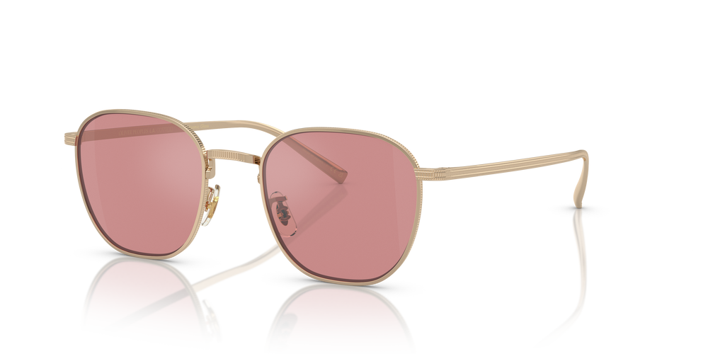 Oliver Peoples Rynn with Gold frame and Violet lenses - Image 5