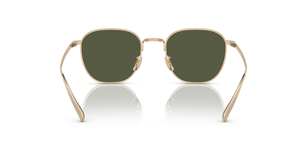 Oliver Peoples Rynn、ゴールドフレーム、グリーンレンズ - 画像 5