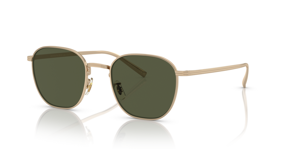 Oliver Peoples Rynn with Gold frame and Green lenses - image 4