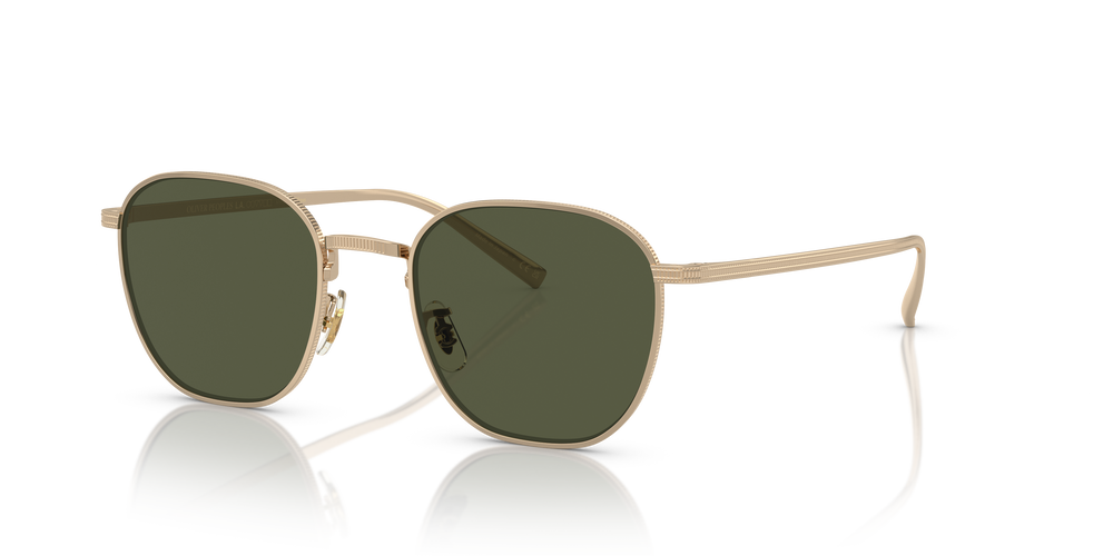 Oliver Peoples Rynn with Gold frame and Green lenses - Image 3