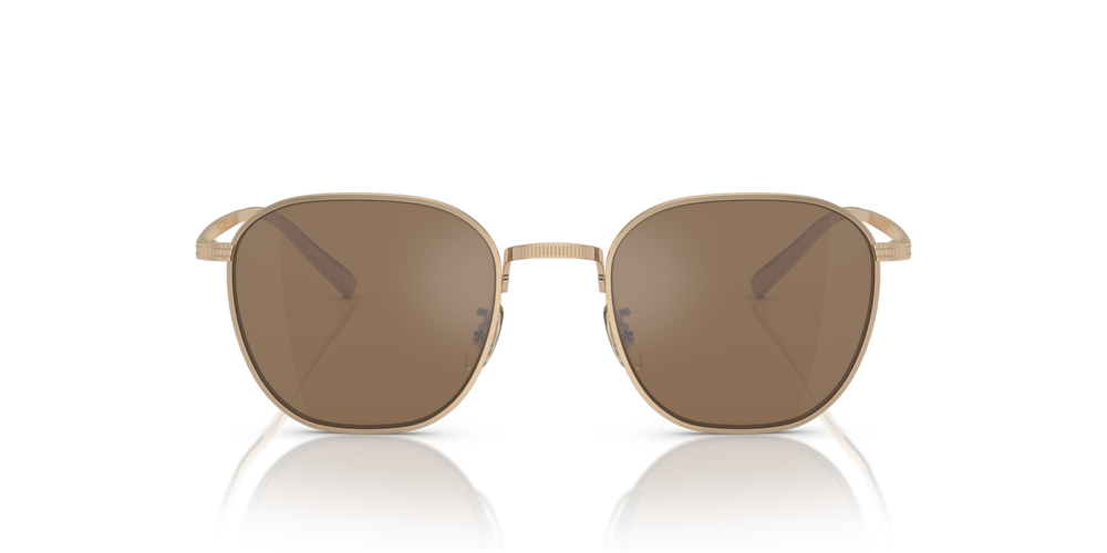 Oliver Peoples Rynn con montatura Oro e lenti  Marrone - immagine 2