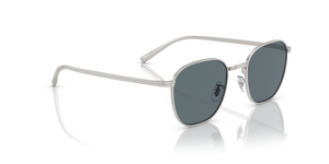 Oliver Peoples Rynn with Silver frame and Blue lenses - Image 3