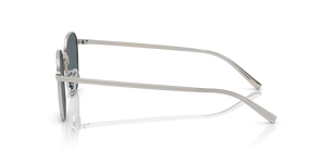 Oliver Peoples Rynn with Silver frame and Blue lenses - Image 4