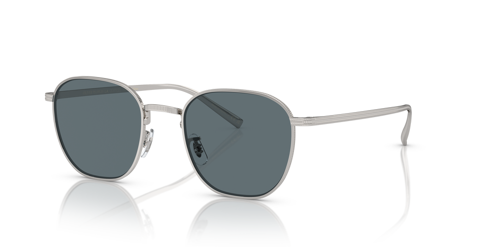 Oliver Peoples Rynn with Silver frame and Blue lenses - Image 1