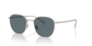 Oliver Peoples Rynn with Silver frame and Blue lenses - image 1
