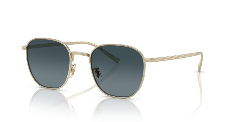 Sie Oliver Peoples Rynn mit 18k Gold Plated Gestell und Blau Gläsern - bild 1