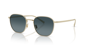 Sie Oliver Peoples Rynn mit 18k Gold Plated Gestell und Blau Gläsern - bild 1
