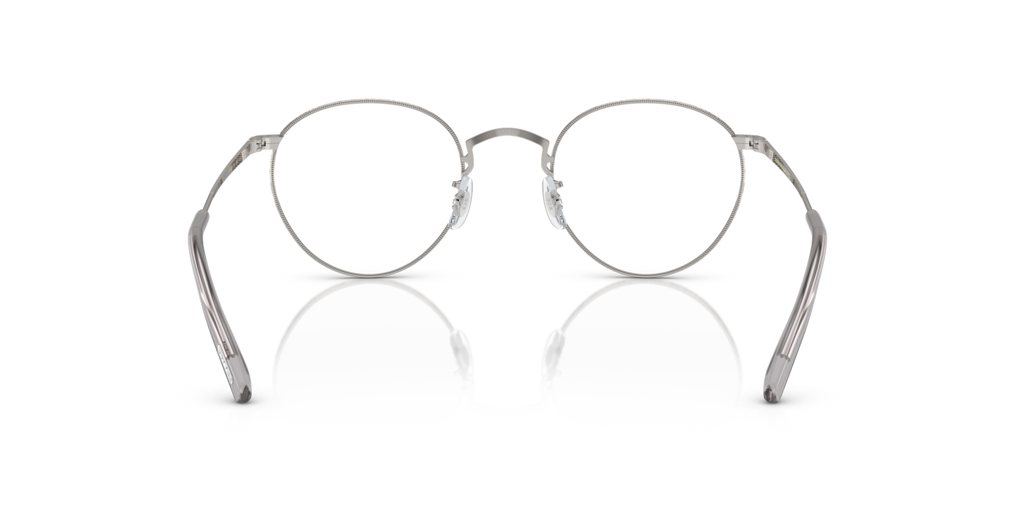 Oliver Peoples OP-47 with Silver frame - Image Nosepads