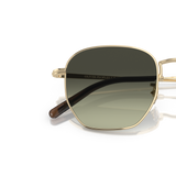 Oliver Peoples Kierney Sun with Gold frame and Green lenses - Variant