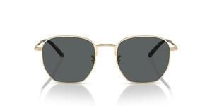 Oliver Peoples Kierney Sun avec une monture Or et des verres Gris - image 2