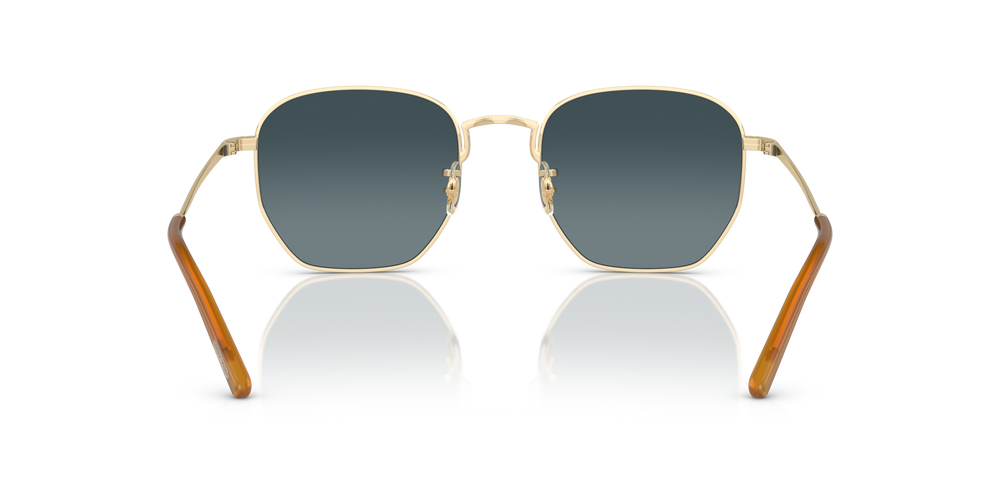 Oliver Peoples Kierney Sun with Gold frame and Blue lenses - image 5