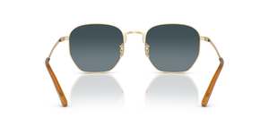 Oliver Peoples Kierney Sun with Gold frame and Blue lenses - image 5