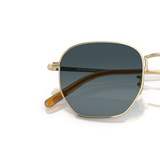 Oliver Peoples Kierney Sun with Gold frame and Blue lenses - Variant