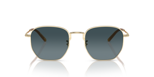Sie Oliver Peoples Kierney Sun mit Gold Gestell und Blau Gläsern - bild 2