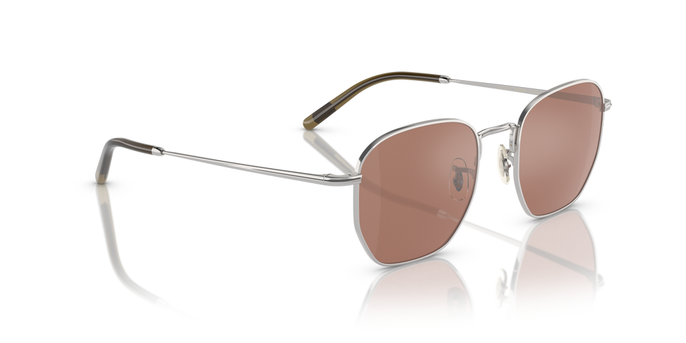 Oliver Peoples Kierney Sun con montatura Argento e lenti  Arancione - immagine 3