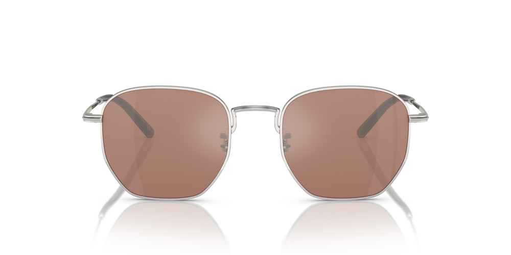Oliver Peoples Kierney Sun con montatura Argento e lenti  Arancione - immagine 2