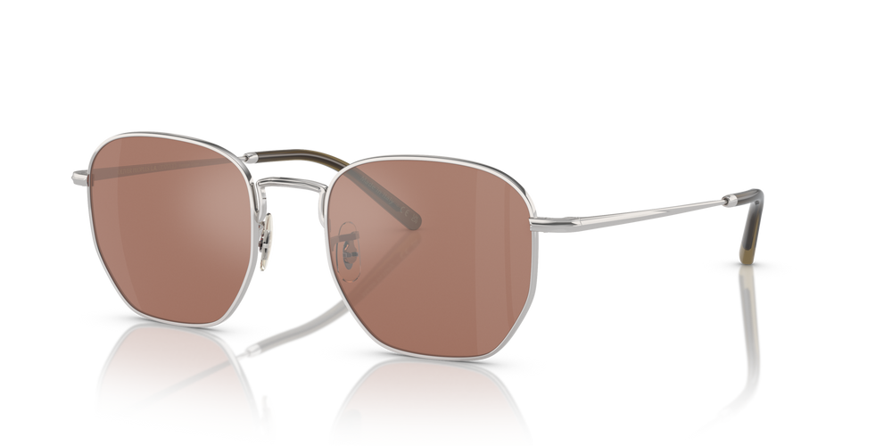 Oliver Peoples Kierney Sun with Silver frame and Orange lenses - image 3
