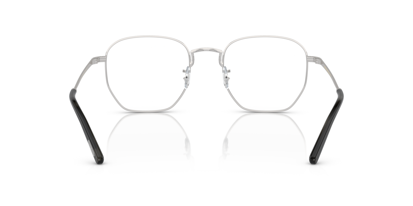 Oliver Peoples Kierney with Silver frame - Image Nosepads