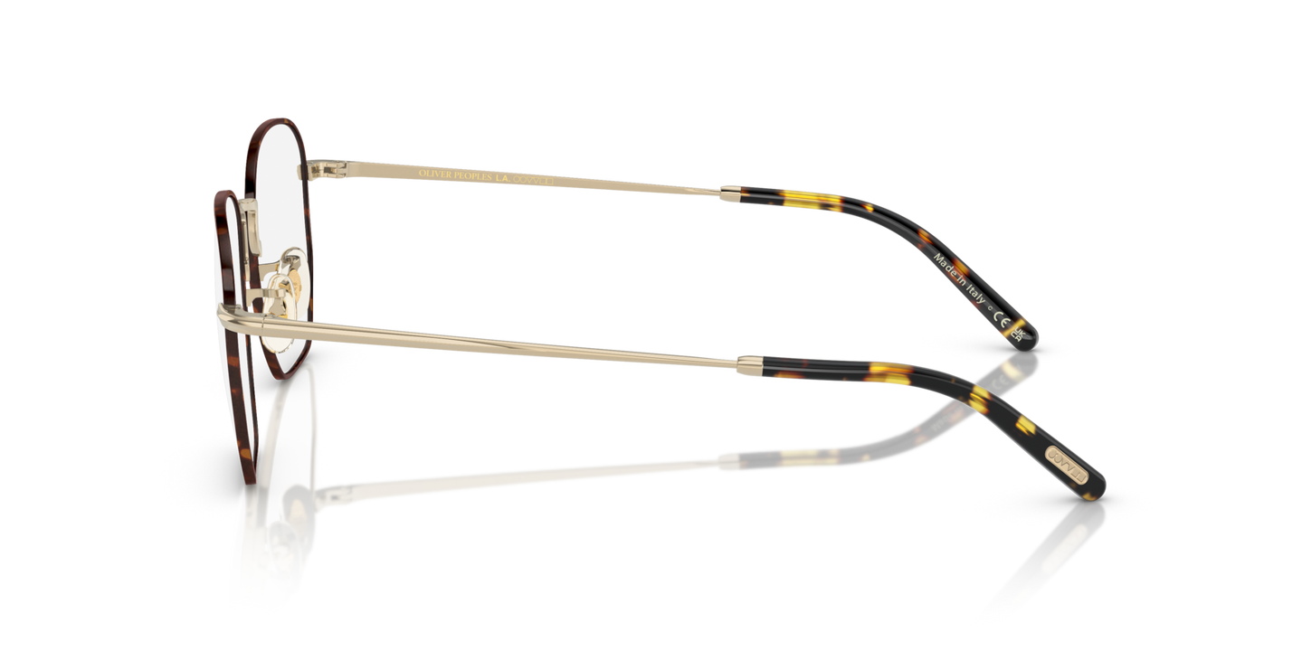 Oliver Peoples Kierney mit Gold/Tortoise Gestell - Bild Bügel