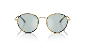 Oliver Peoples Sidell mit Gold/DTB Gestell - Das Bild 2