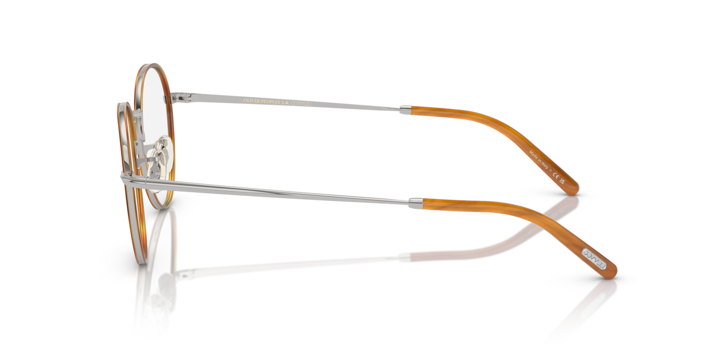 Oliver Peoples Sidell with Silver/Amber frame - Image Temple