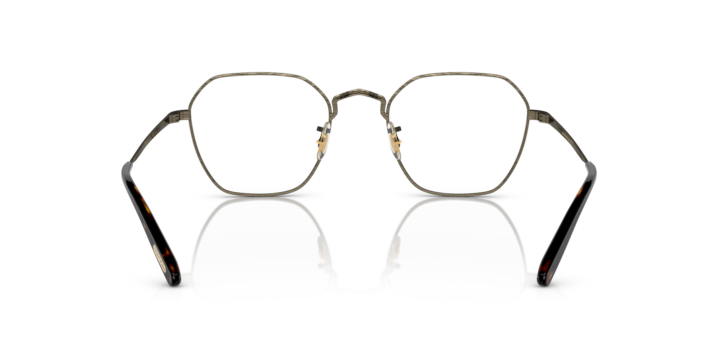Oliver Peoples Levison con montatura Oro Antico - Immagine Naselli