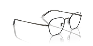 Oliver Peoples Levison mit Zinn/Schwarz Gestell - Das Bild 3