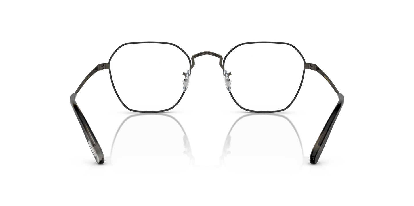 Oliver Peoples Levison with Pewter/Black frame - Image Nosepads