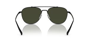 Oliver Peoples Rivetti con montatura Nero Opaco e lenti  Verde - L'immagine 5