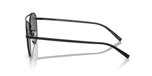 Oliver Peoples Rivetti con montatura Nero Opaco e lenti  Verde - L'immagine 4