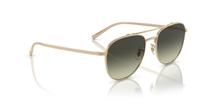 Oliver Peoples Rivetti with Gold frame and Green lenses - image 3