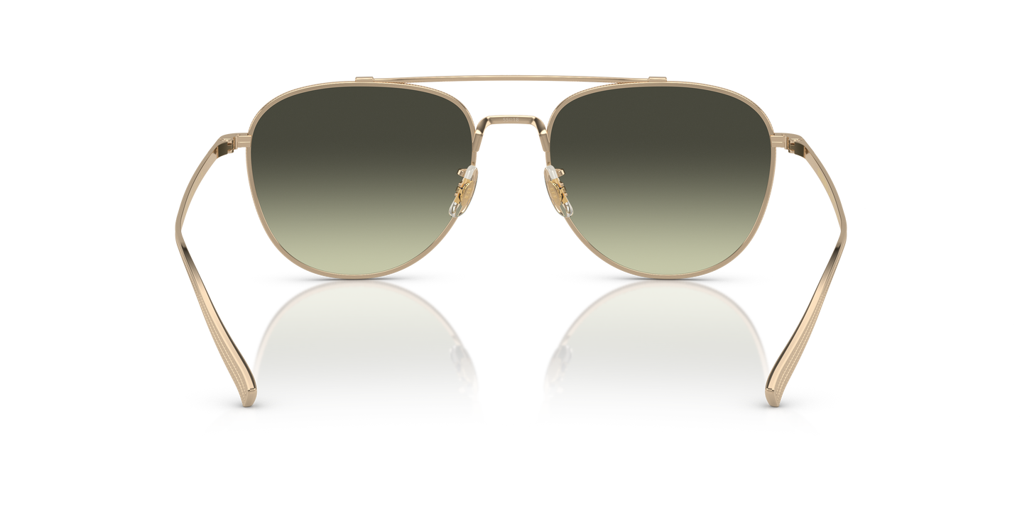 Oliver Peoples Rivetti with Gold frame and G-15 Gradient lenses