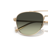 Oliver Peoples Rivetti con montatura Oro e lenti  Verde - Variant