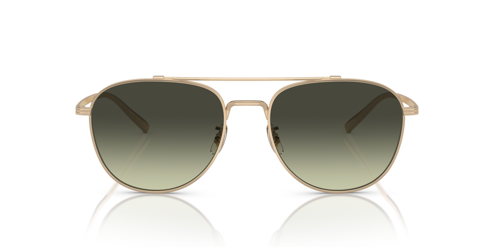 Oliver Peoples Rivetti with Gold frame and Green lenses - image 2