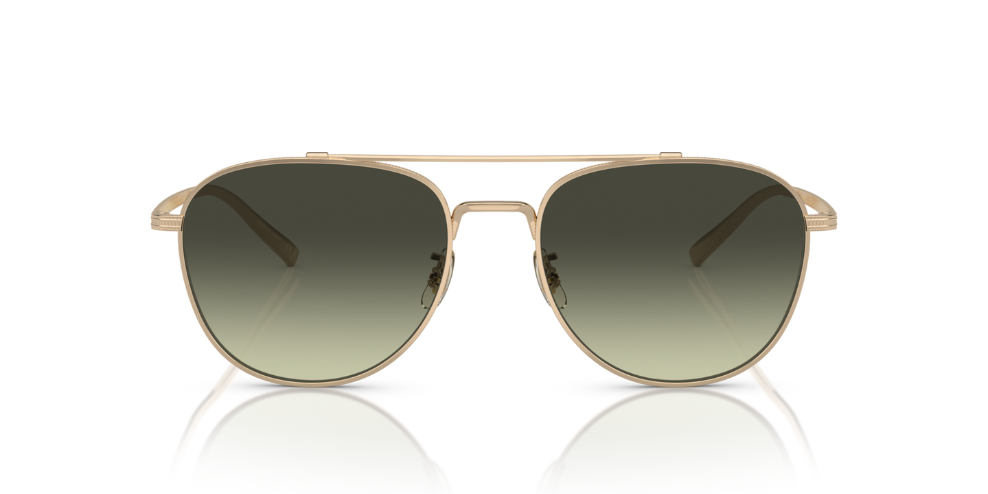 Oliver Peoples Rivetti with Gold frame and Green lenses - Image Material