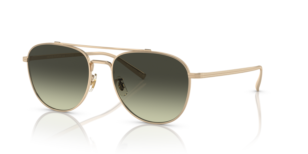 Oliver Peoples Rivetti with Gold frame and Green lenses - image 3