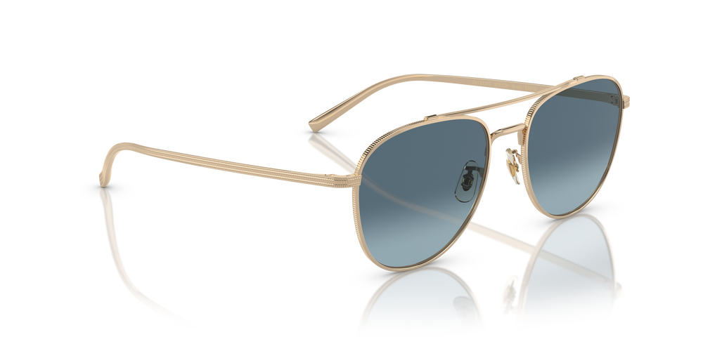 Oliver Peoples Rivetti with Gold frame and Blue lenses - Image 3