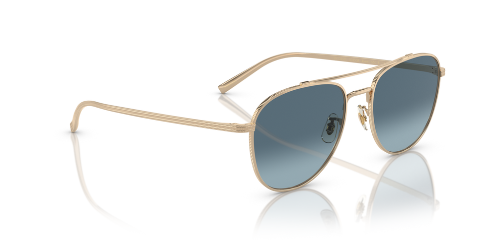 Oliver Peoples Rivetti with Gold frame and Blue lenses - image 3
