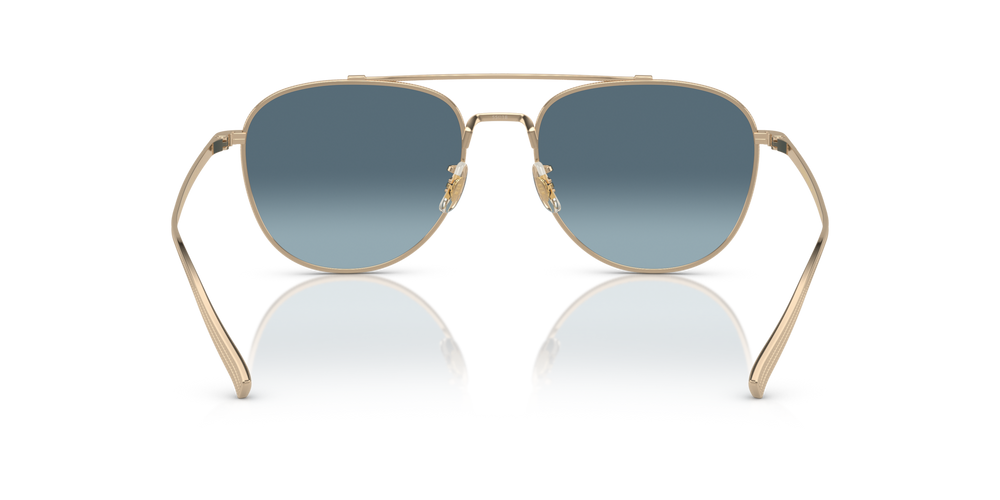 Oliver Peoples Rivetti with Gold frame and Blue lenses - image 5
