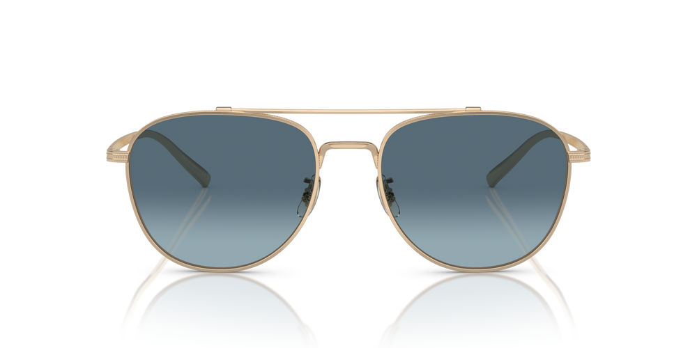 Oliver Peoples Rivetti with Gold frame and Blue lenses - image 2