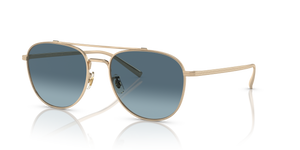 Oliver Peoples Rivetti with Gold frame and Blue lenses - Image 1