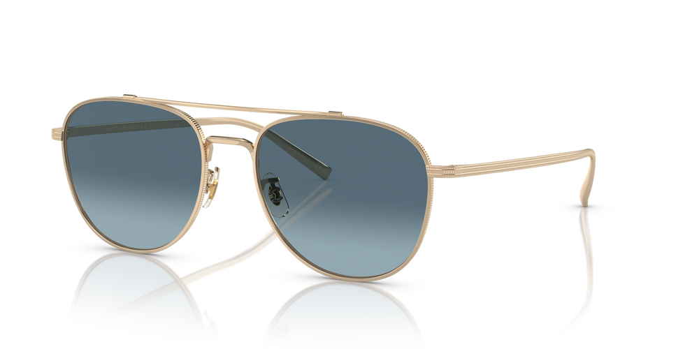 Oliver Peoples Rivetti with Gold frame and Blue lenses - image 4